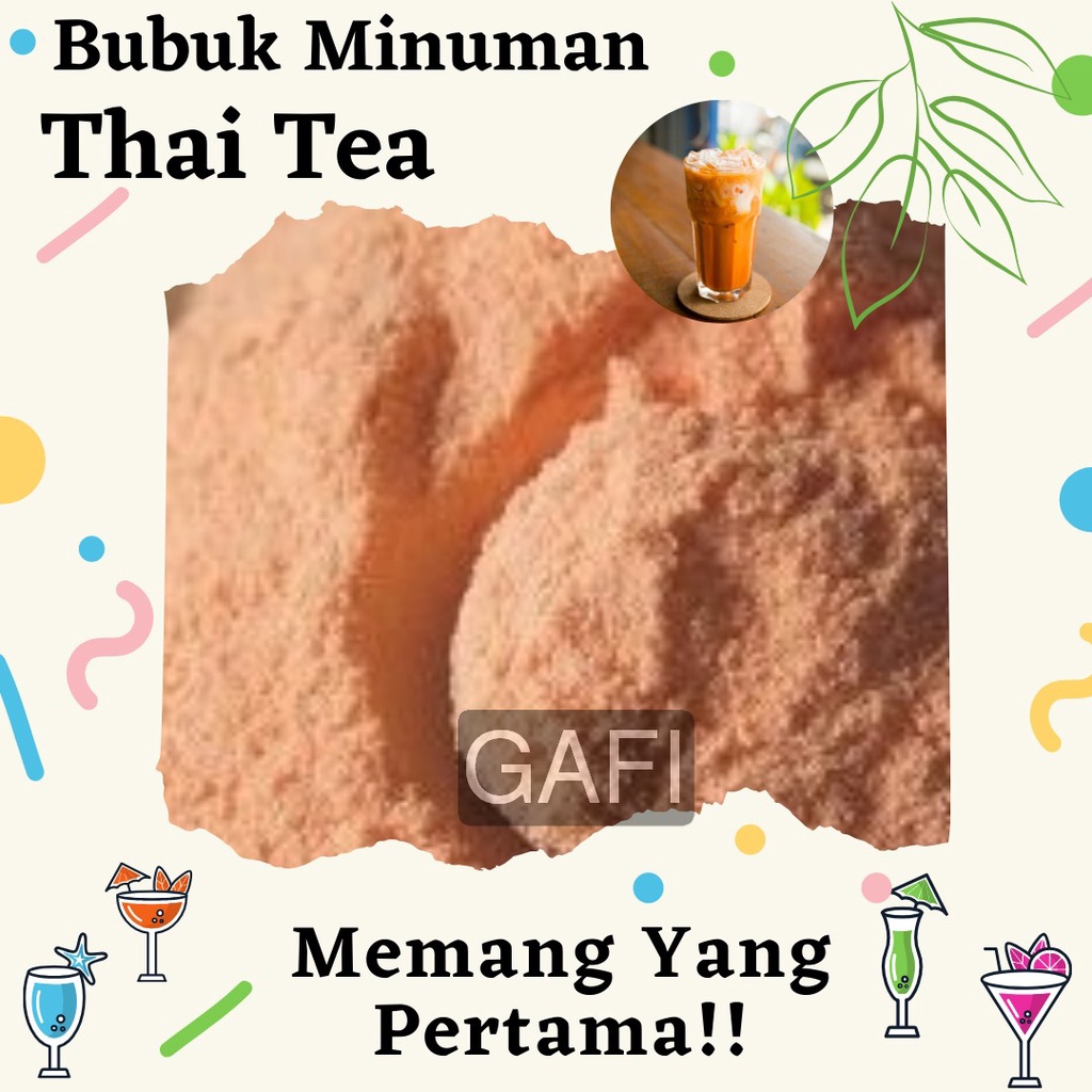 

Bubuk Minuman Rasa Thai Tea 50Gr Minuman Powder Thai Tea Bisa Kiloan Drinking Powder Kekinian Boba Aneka Instan Murah Enak Terbaik Halal Premium Distributor