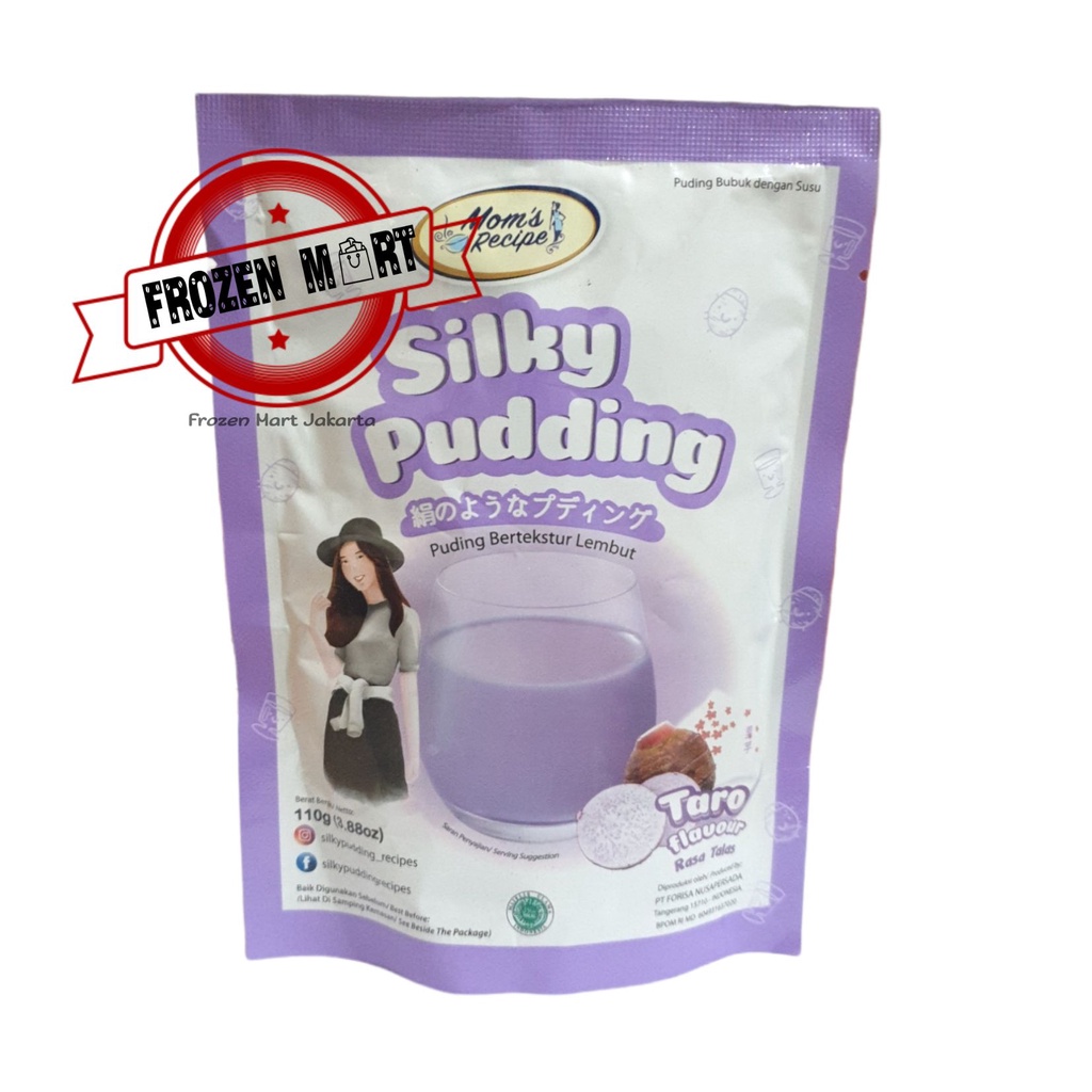 SILKY PUDING Rasa Taro (Talas) / Soft Puding / Pudding / Puyo 110 Gr