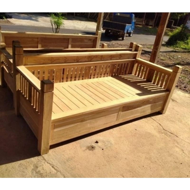 Jual Kursi Bangku Santai Minimalis - Daybed Bale Bale Hias Ruang Tamu ...