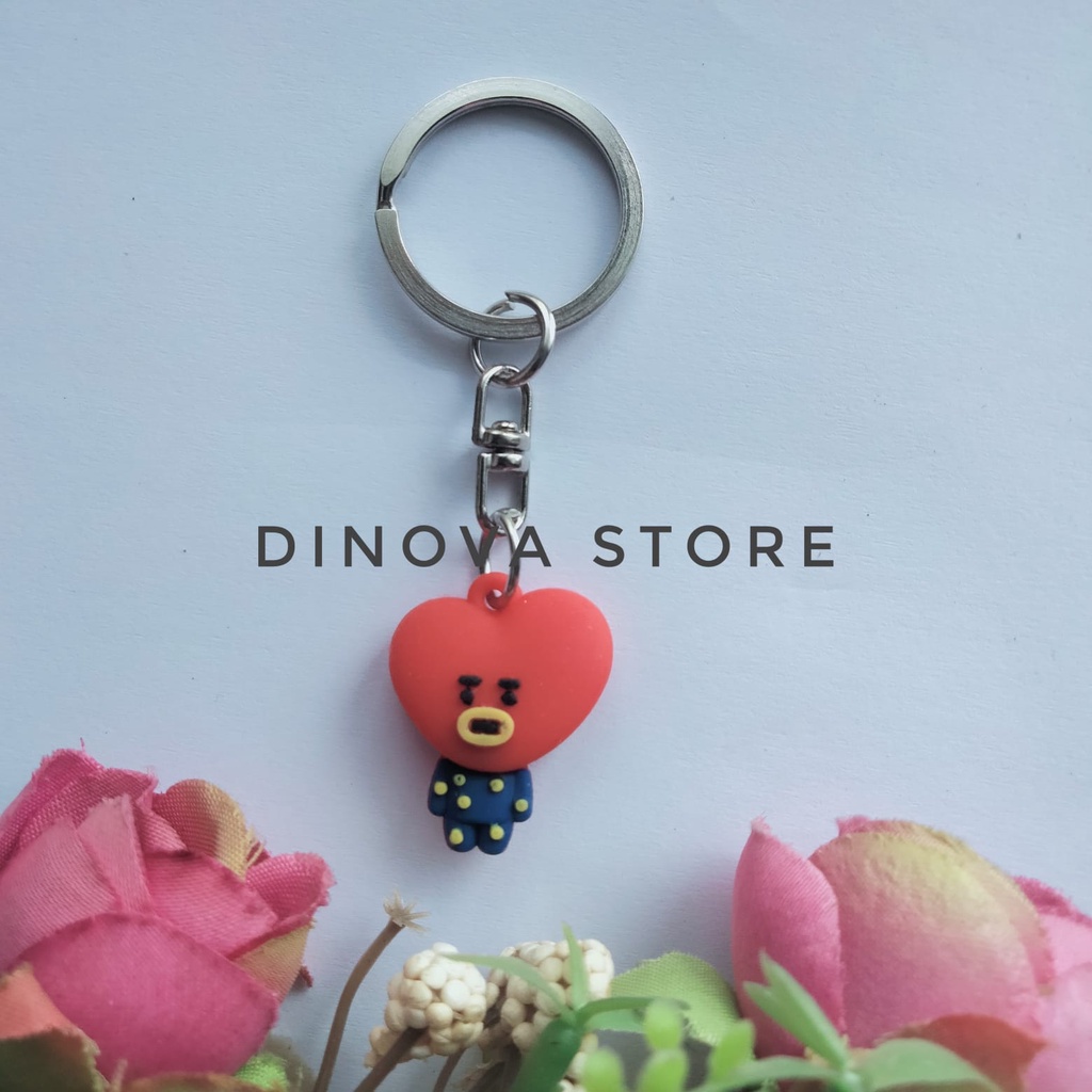 gantungan kunci tas dompet/ganci/gantungan kunci bts/dinova store/pgx