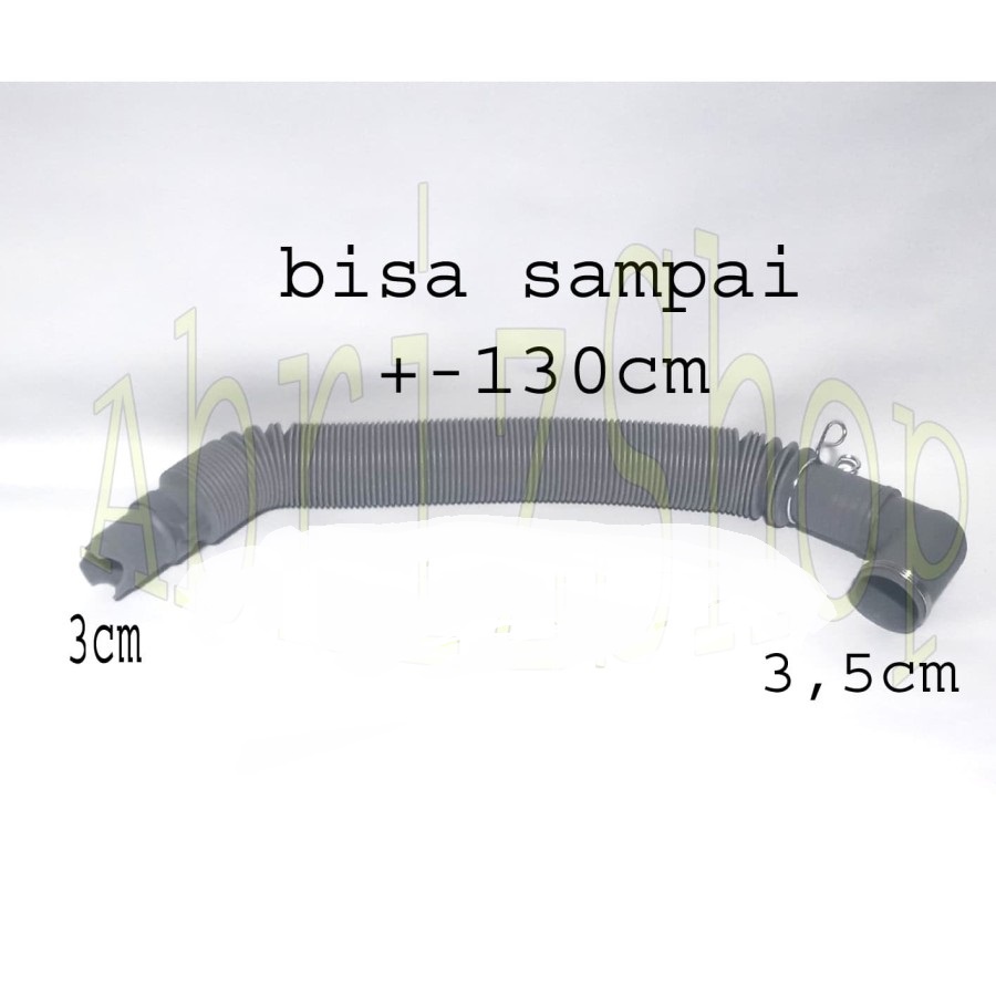 Selang pembuangan air mesin cuci Electrolux Flexible drain hose