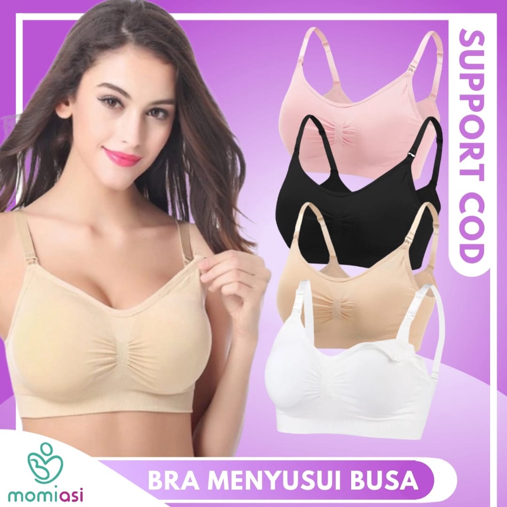 Bra BH Menyusui Busa Jumbo Ibu Busui Nursing Bra Premium by Momiasi