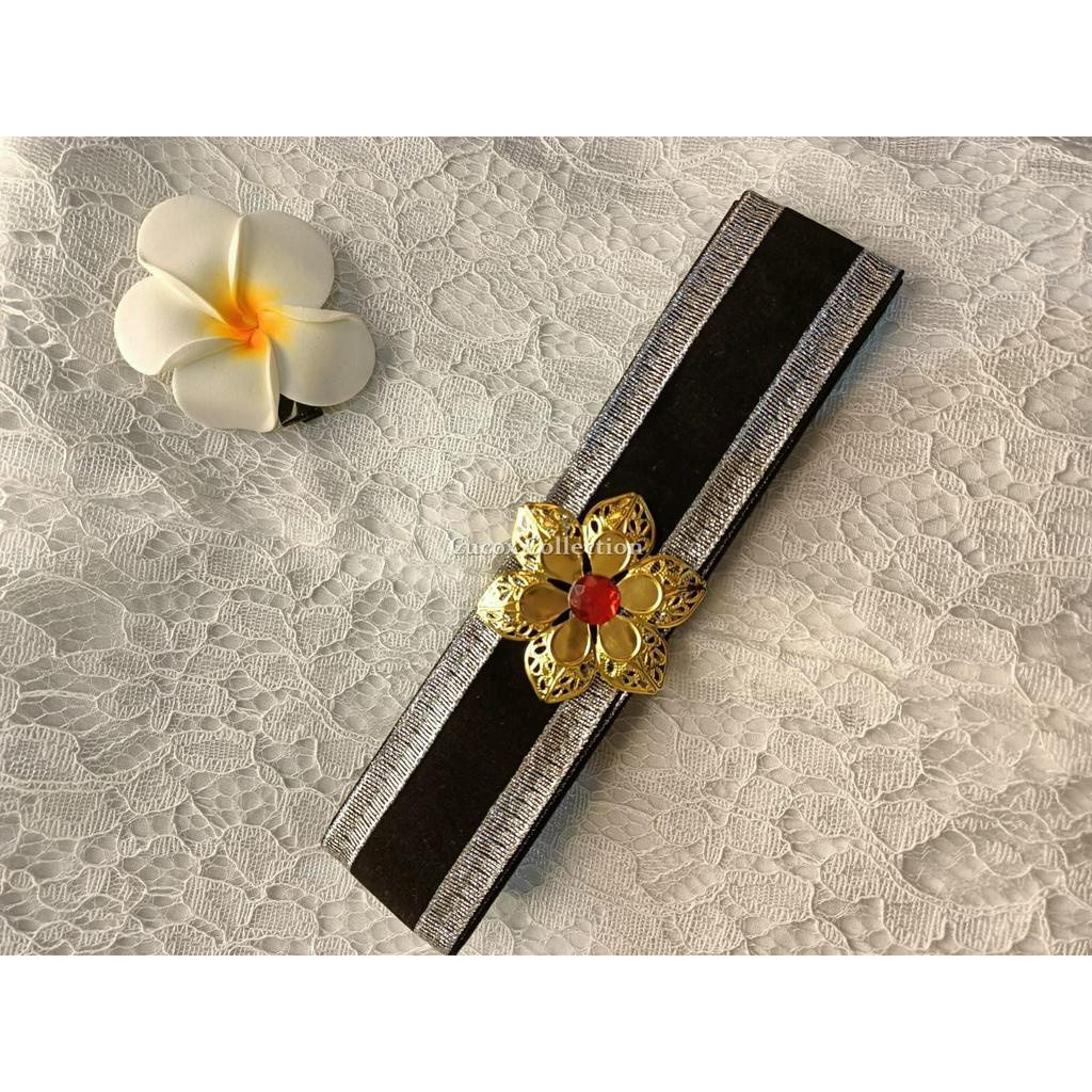 Sabuk Kebaya ( Bisa untuk dewasa & anak ) Ikat Pinggang Kebaya Obi Belt Wanita Anak Obi Belt Batik