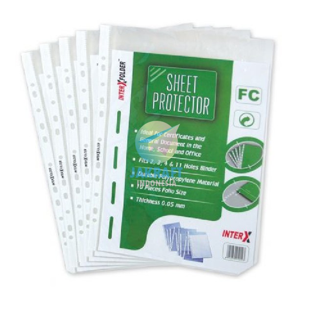 

Sheet Protector Bantex F4 PP Pocket F4 FC Folio Plastik Ordner Murah Berkualitas