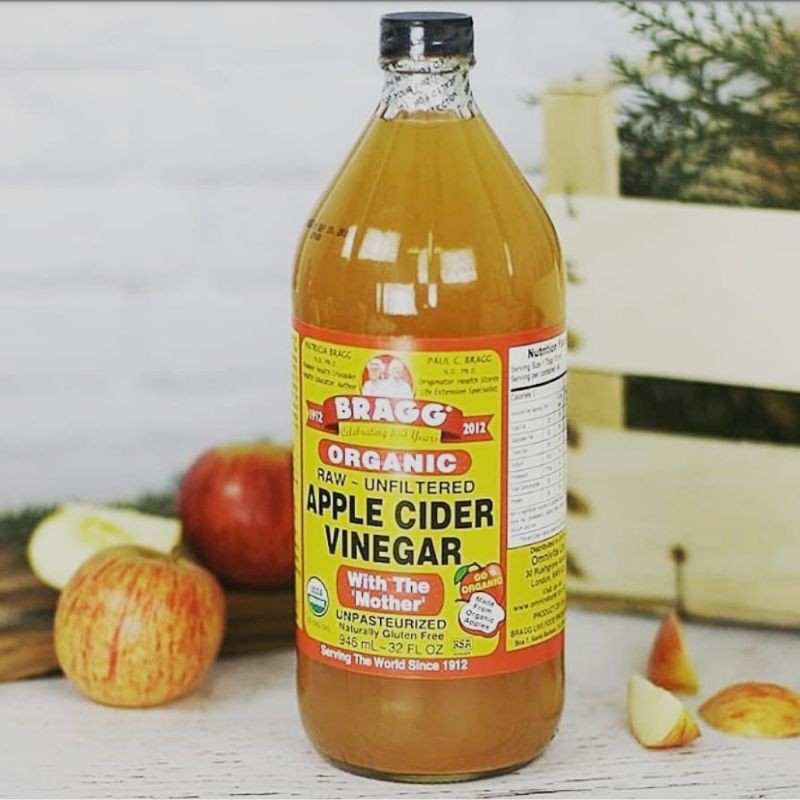 

Cuka Apel Bragg Apple Cider Vinegar 946 ML