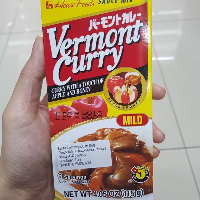 

Vermont Curry 115gr - Bumbu kari Jepang