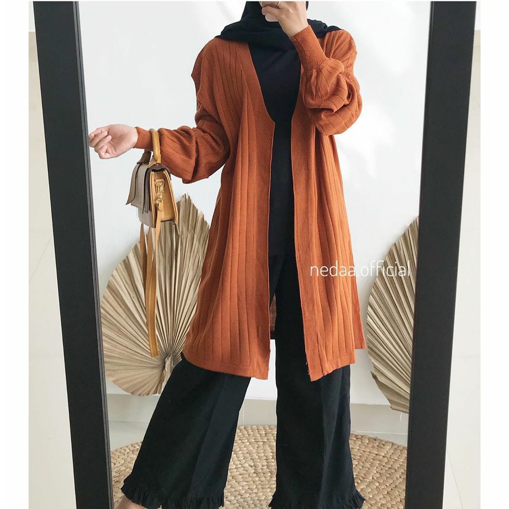 PROMO- Cardigan Rajut Oversize / Cardigan Rajut Wanita Bubble / Kardigan / Cardigan Outer