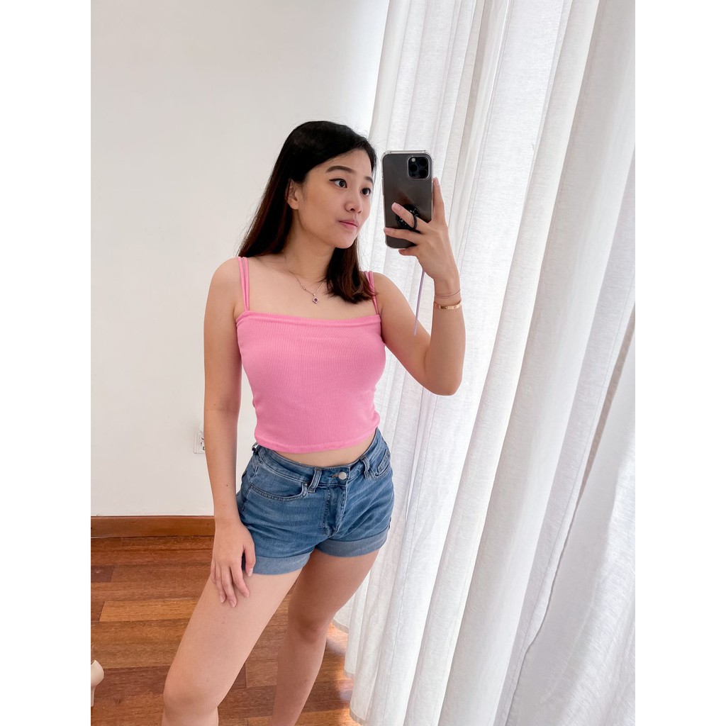 AgnesTop# JEDAR / Tanktop Wanita/Atasan/Style Tanktop