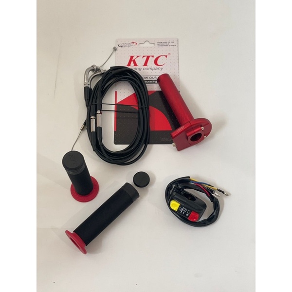 Gas Spontan KTC Matic 2 Kabel + Saklar On Off Plus Starter Universal Mio Vario Nouvo Nmax Xmax