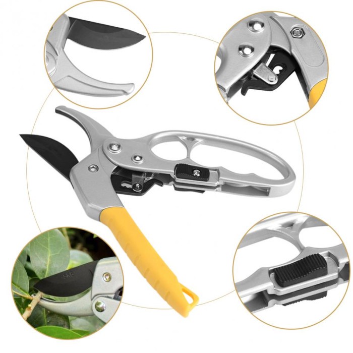 Knifezer Gunting Taman Ranting Tumbuhan Bunga Garden Pruning