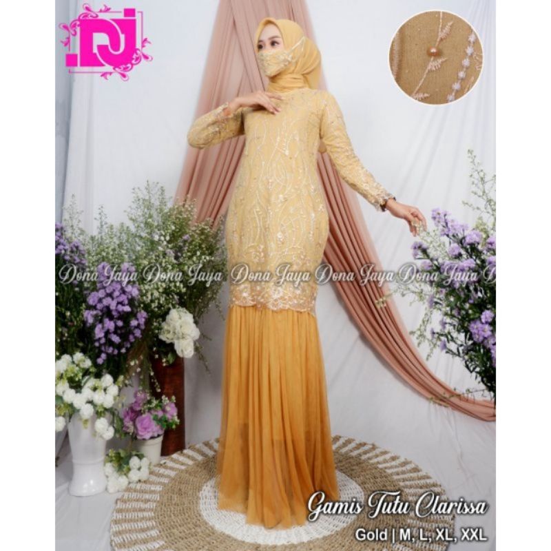 GAMIS TUTU CLARISA//GAMIS TULLE TUTU//GAMIS PESTA MURAH