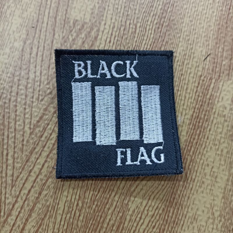 Patch musik blackflag / emblem ramones best quality termurah