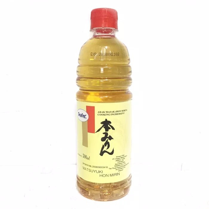 Jual Arak Masak Seafer Matsuyuki Hon Mirin 500 Ml Termurah