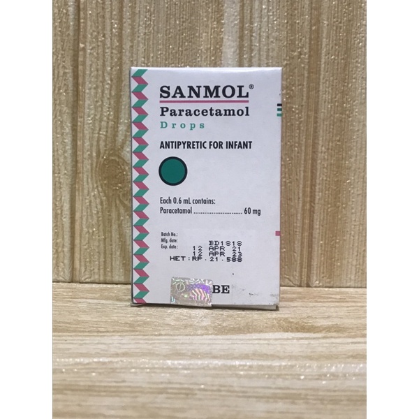 Sanmol Drops 15 ml | Paracetamol | Meredakan Demam dan Nyeri