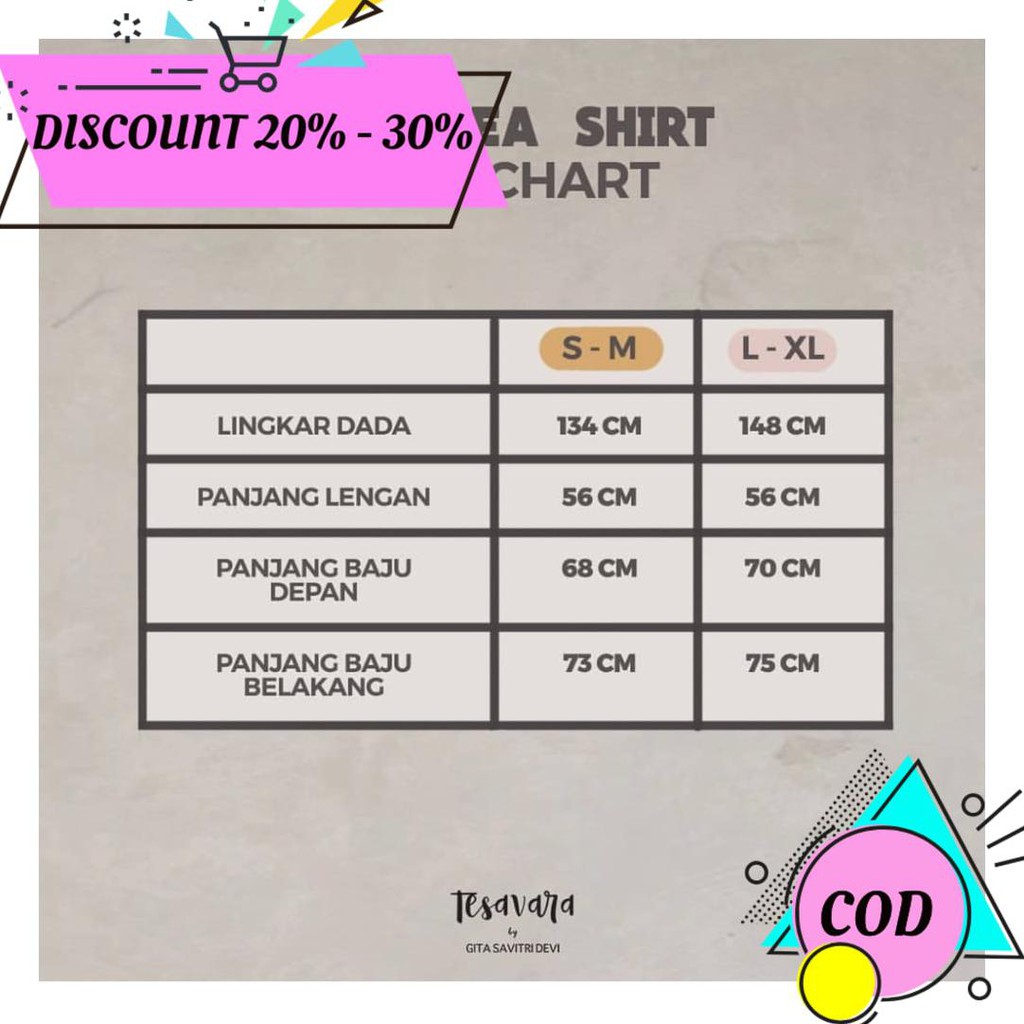 (BAYAR DITEMPAT) TESAVARA AVONLEA SHIRT AA295