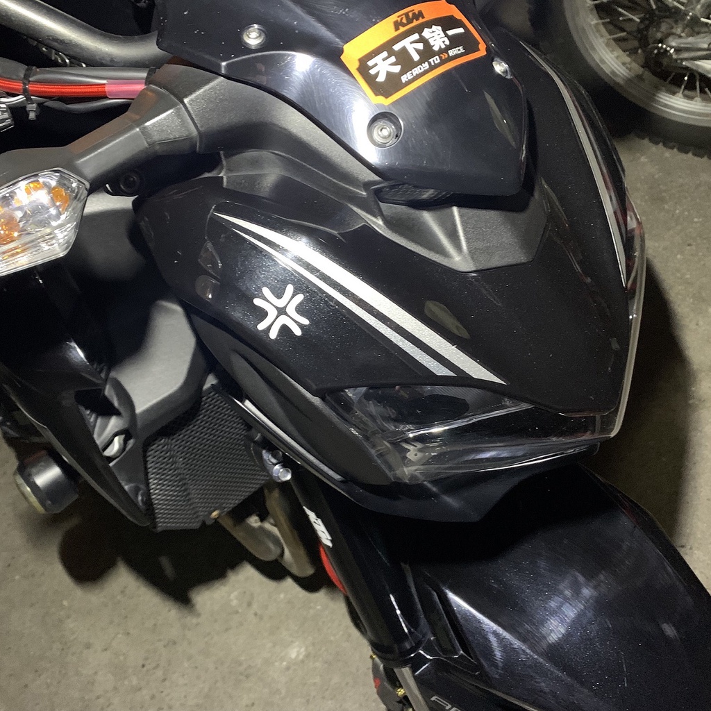 &quot;Marah&quot; Sepeda Motor Stiker Lucu Reflektif Helm Dekorasi Stiker Kartun Stiker Lucu