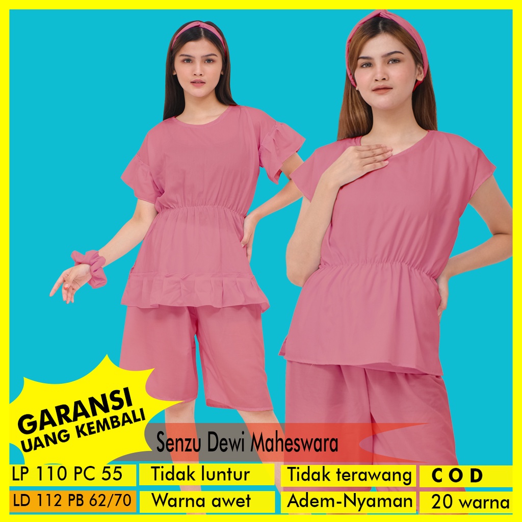 Baju setelan wanita kekinian baju tidur wanita baju one set wanita kekinian baju stelan wanita terba