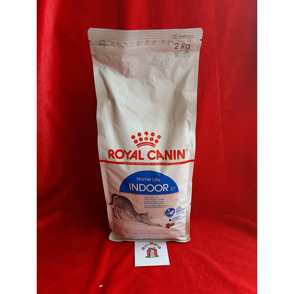 Royal Canin Indoor 27 2kg - Makanan Kucing / Cat Food (Freshpack)