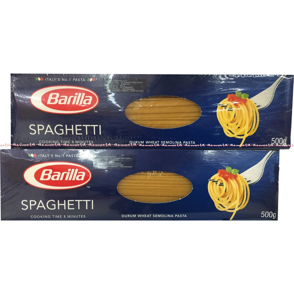 Barilla Angel Hair No.1Mie Spaghetti Makanan Instant 500gr Mi Barila Spageti Instan Spagheti Mie Lurus Angelhair spagety Mie Spaghety Spageti