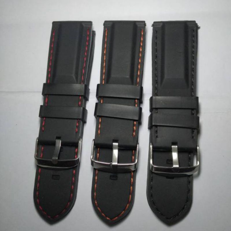 STRAP TALI JAM TANGAN PANERAI 26 MM 26MM RUBBER KARET TALIJAM PANERAI NON LOGO