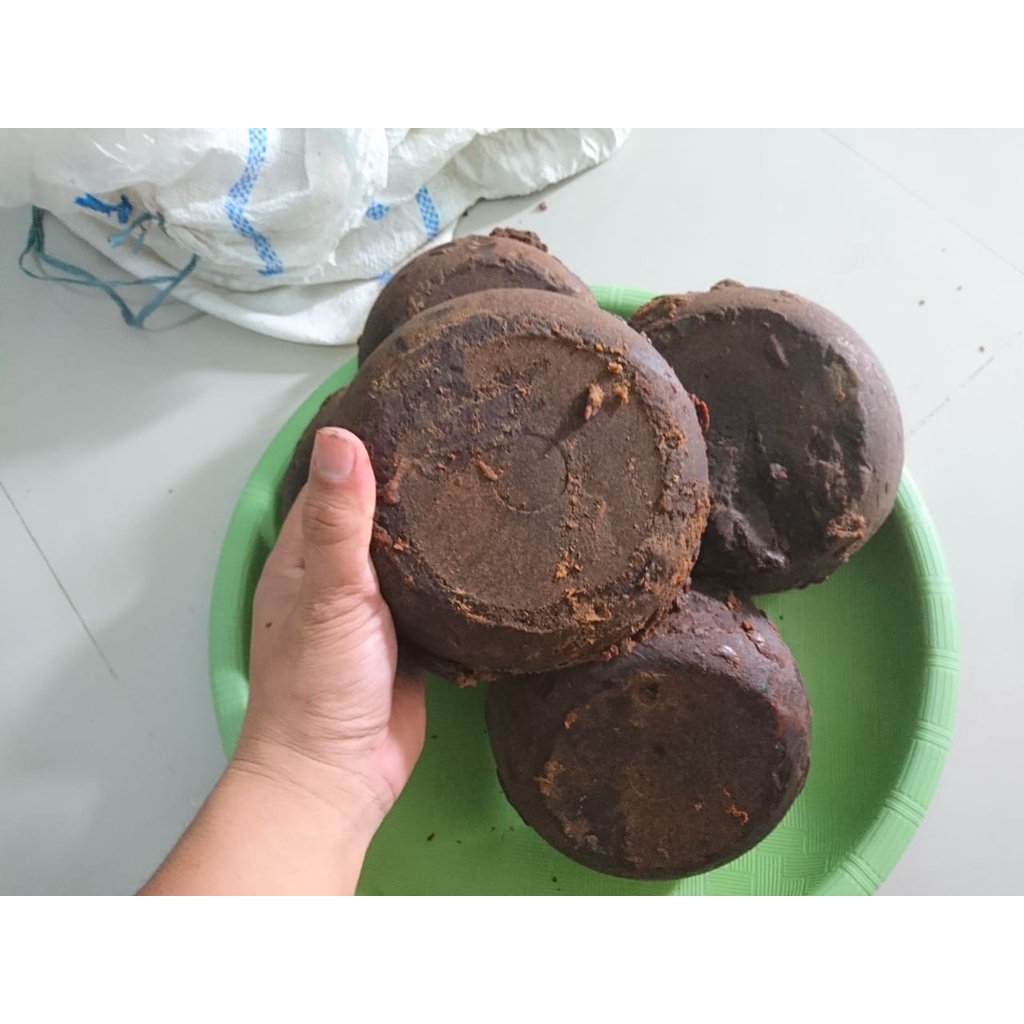 

GULA AREN / GULA BATOK CURUP ASLI 100 % berat 1 Kg
