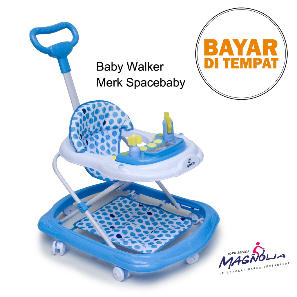 Baby Walker Spacebaby Apolo Roda Bayi Belajar Jalan Bayi