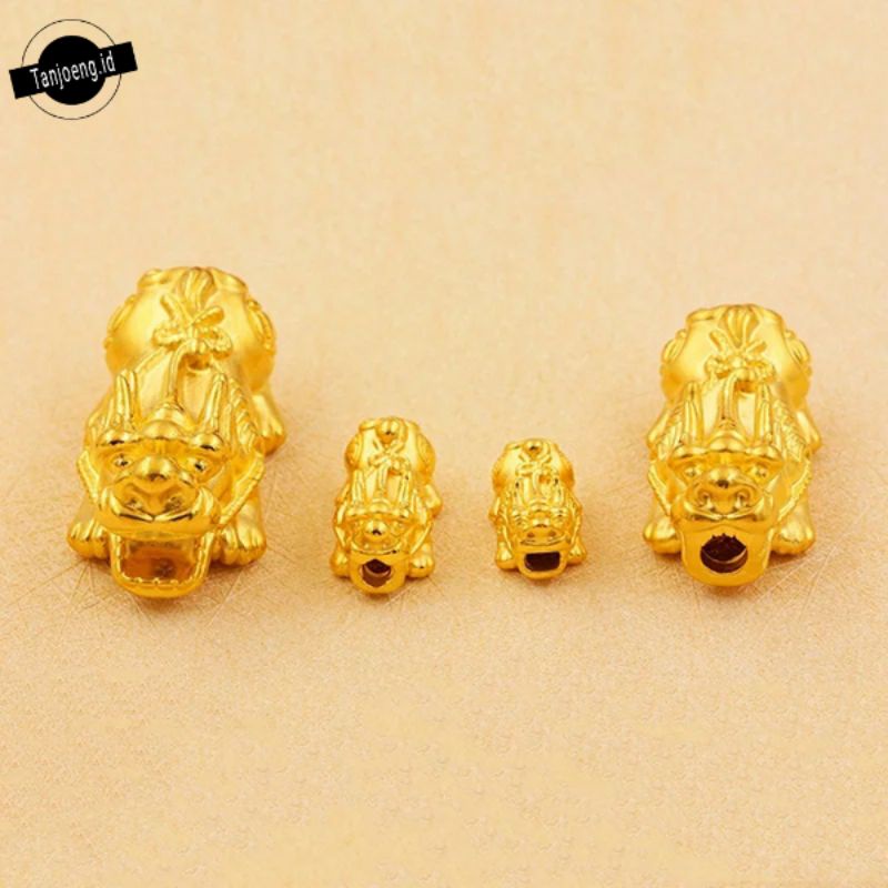 Charm Gelang Pixiu Naga Keberuntungan Feng Shui Liontin Gelabg Tali Bentuk Naga