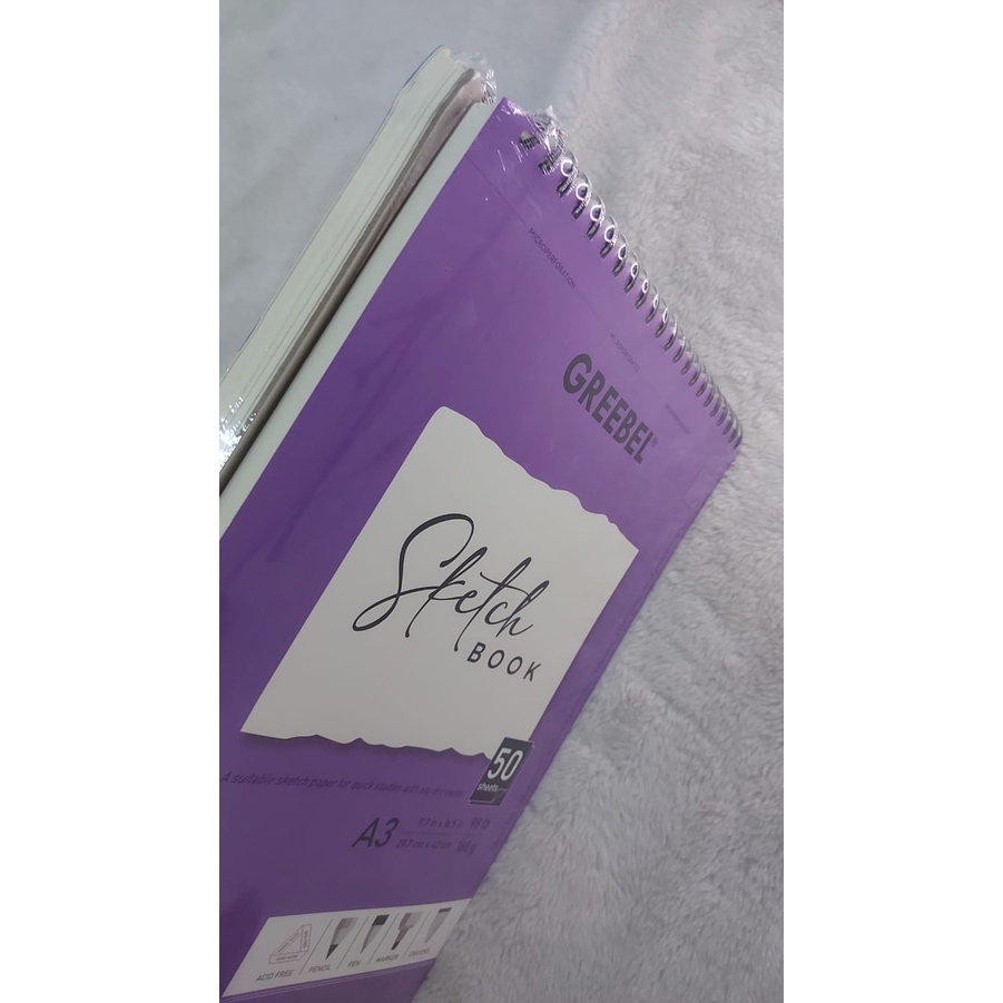 GREEBEL SKETCH BOOK A3 / buku gambar A3/ 16002