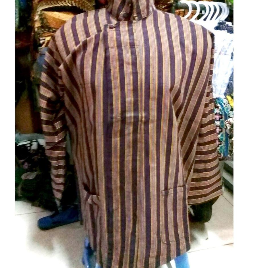 Paling Disukai.. [ Luriklarik ] Surjan Lurik Dewasa Baju Adat Jawa Solo Jogja Tenun Klaten Sorjan Lo