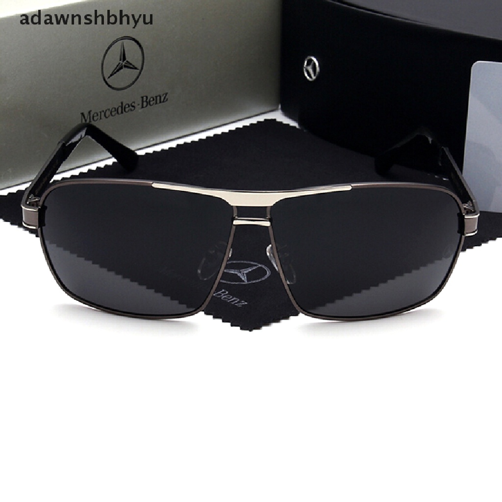 Adawnshbhyu Mercedes Benz Kacamata Fashion Pria Polarized Mirror Classic Metal Eyeglasses