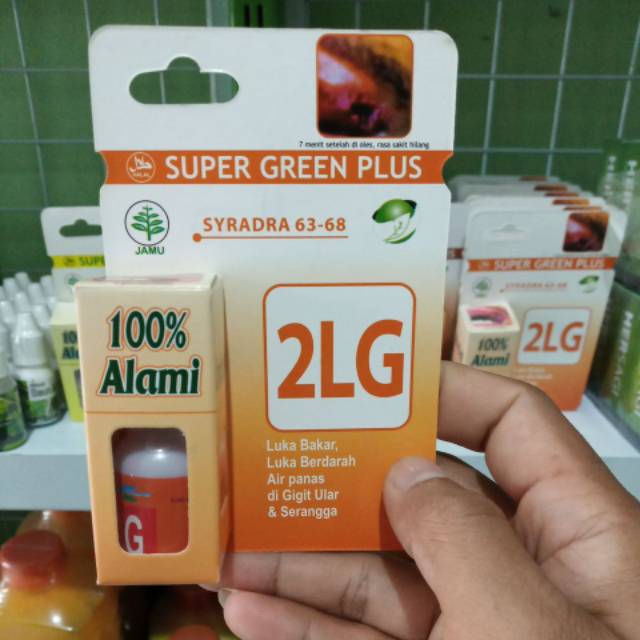 Jual Super Green Plus Sgp-2Lg Original - Mengobati Luka Bakar Digigit Ular  Dll Indonesia|Shopee Indonesia
