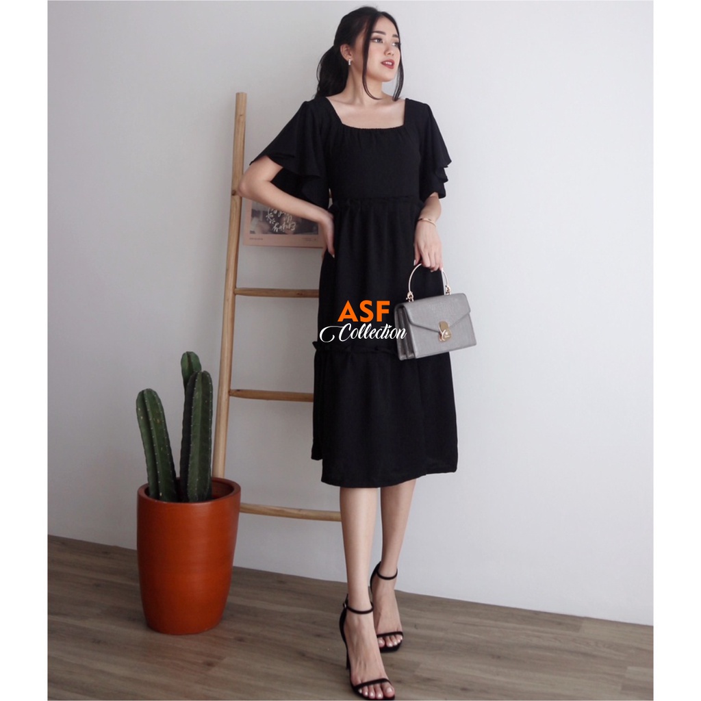 Dorinda Dres Jumbo | Dress Jumbo Wanita | Dress Big Size| Dress Korea Korea Style | Plus Size Clothi
