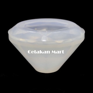 CM Cetakan Handmade DIY Resin Epoxy Craft Diamond Berlian Set Silikon 2 Bh
