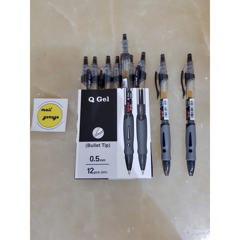 

Pulpen Gel Joyko Bolpen Bolpoint Gel pen Bullet Tip Hitam