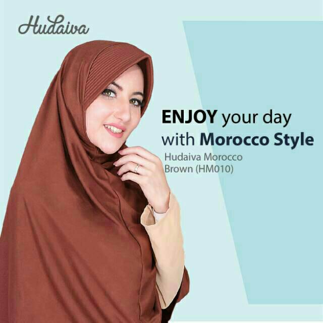 HM010_Brown_Jilbab Hudaiva Morocco