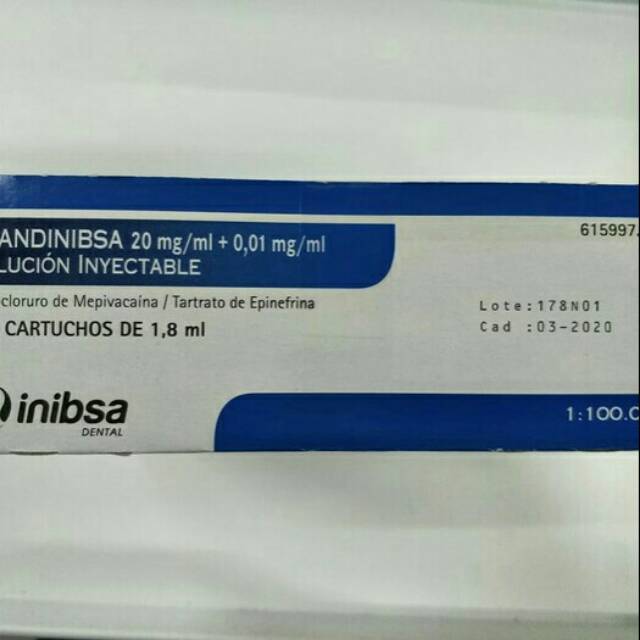 Scandinibsa 2% carpule citoject