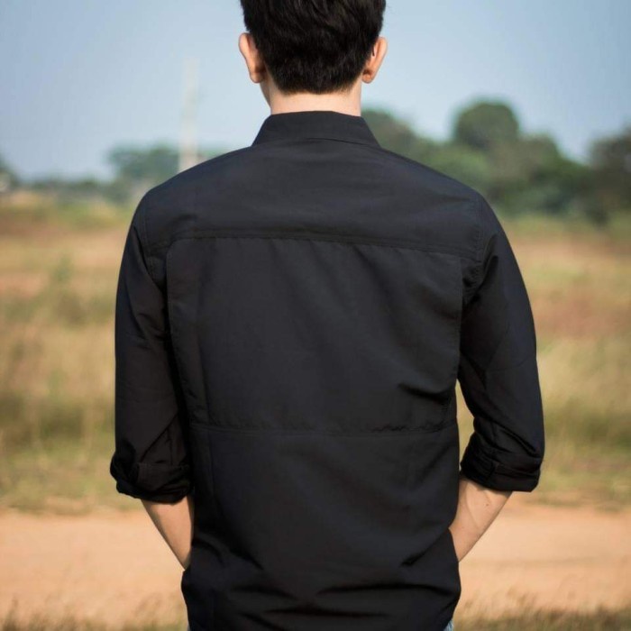 fws0G1H Kemeja Lapangan Kemeja Pdl Kemeja Gunung Kemeja Casual Tnf No Rei - Hitam Hyj2011Jhh