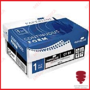 Continuous 1ply PRS Paper Ketas Nota Print Thermal Perlengkapan Kasir