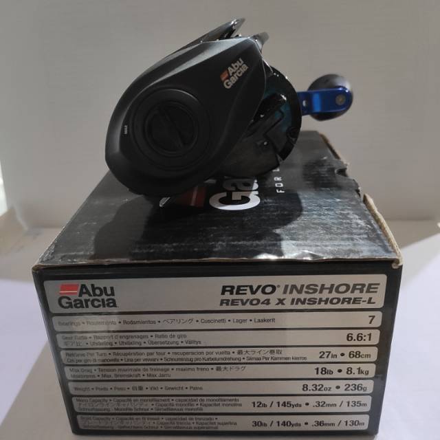 Abu Garcia Revo 4 x Inshore L / Reel Bc/ Revo x