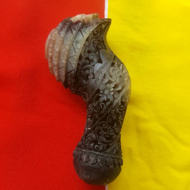 Deder keris | handle keris | hulu keris | gagang keris | dari tanduk model jumbo f24n58