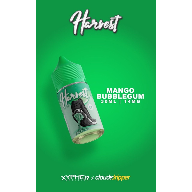 HARVEST PODS FRIENDLY LIQUID 30ML 14MG AUTHENTIC BUBBLEGUM SERIES