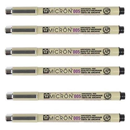 

Pendrawing- Sakura Pigma Micron Black (Drawing Pen) -Drawing-Pen.
