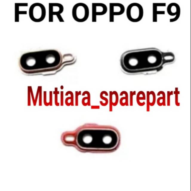 RING KACA LENSA KAMERA BELAKANG OPPO F9