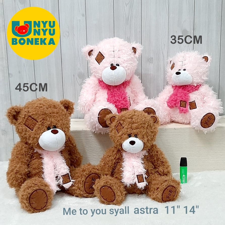 Boneka Bear Me To You Syall Astra 35CM Impor Kado Ultah