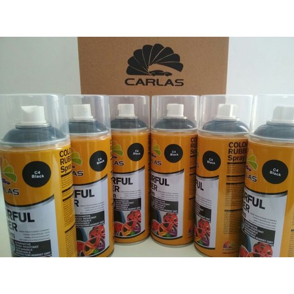 

New - Carlas Rubber Paint Black C4