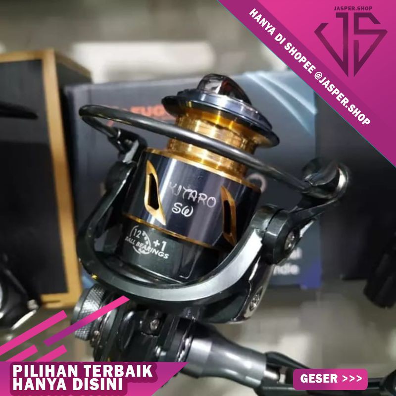 TURUN HARGA Reel Pancing Fugu Kitaro 1000/2000/3000 Saltwater Powerhandle