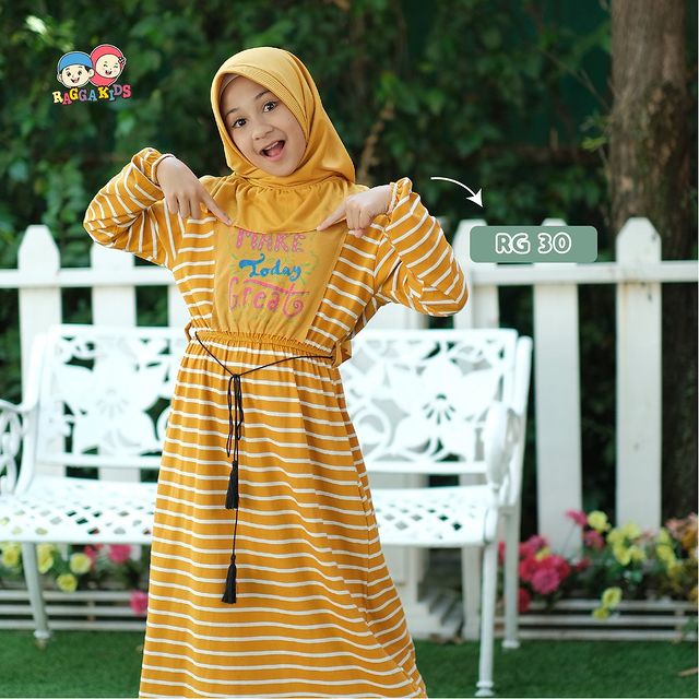 CUCI GUDANG RAGGKIDS ORIGINAL GAMIS FOLLOW YOUR DREAMS ANAK -  REMAJA (1-12 Tahun) HANYA GAMIS