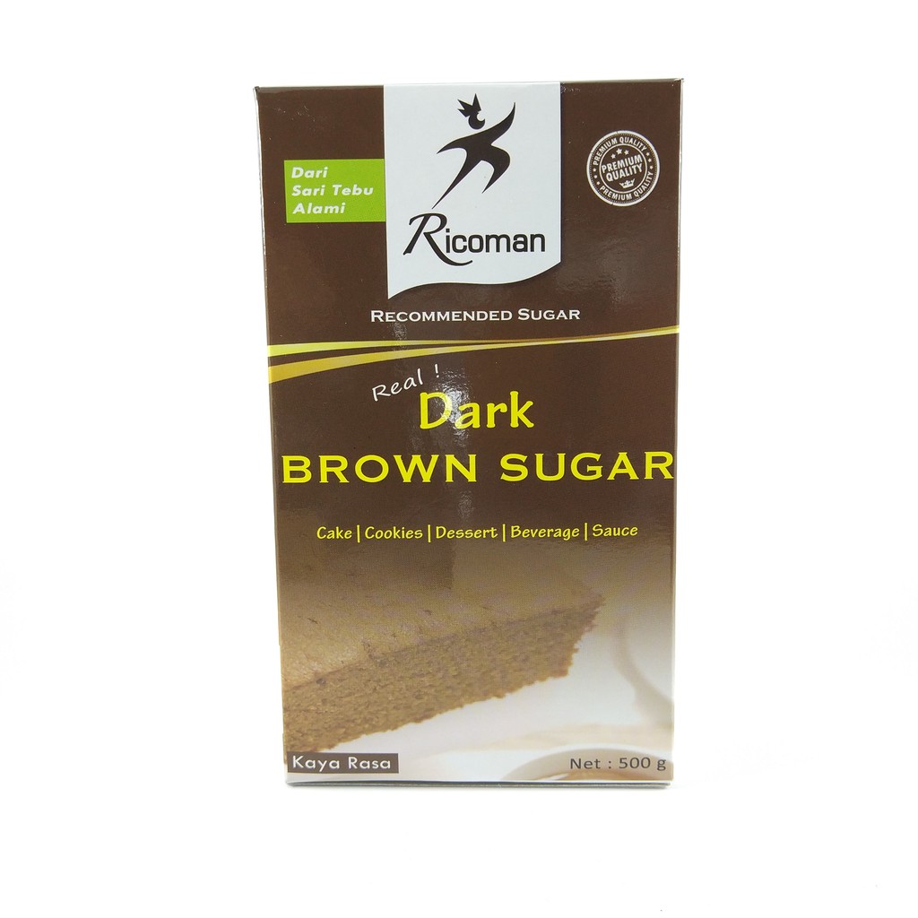 Ricoman Dark Brown Sugar 500gr