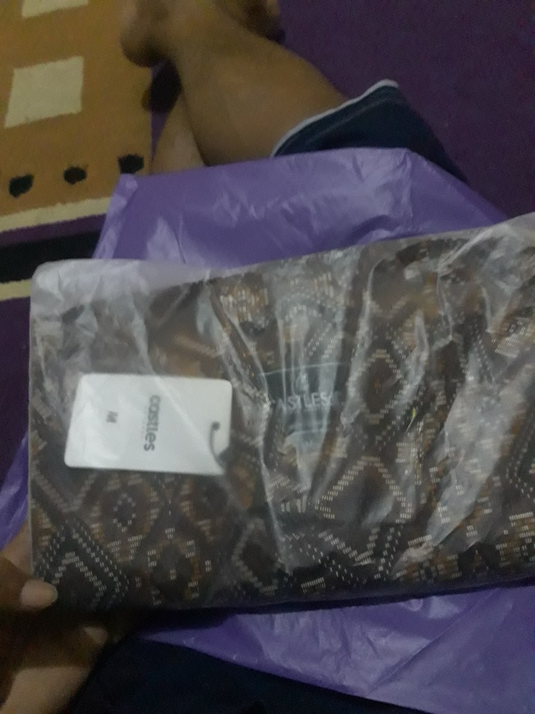 (bisa Seragaman) Biajo.shop Kemeja Batik Modern Pria Slim Fit Lengan Panjang Cotton Stretch Premium