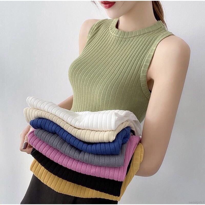 KNIT TANK TOP | murah atasan | murah wanita | fashion wanita | baju cewek